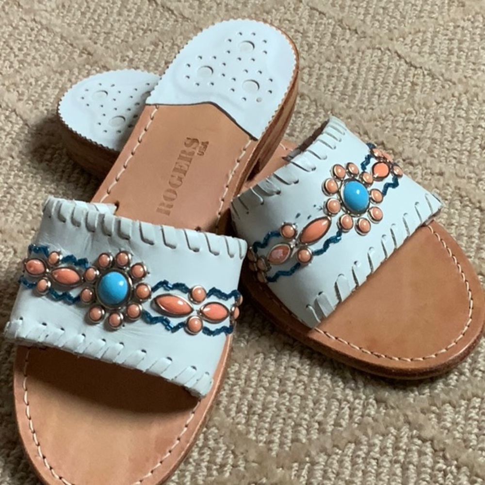 Jack Rogers Sandals Size 7 like new, worn once